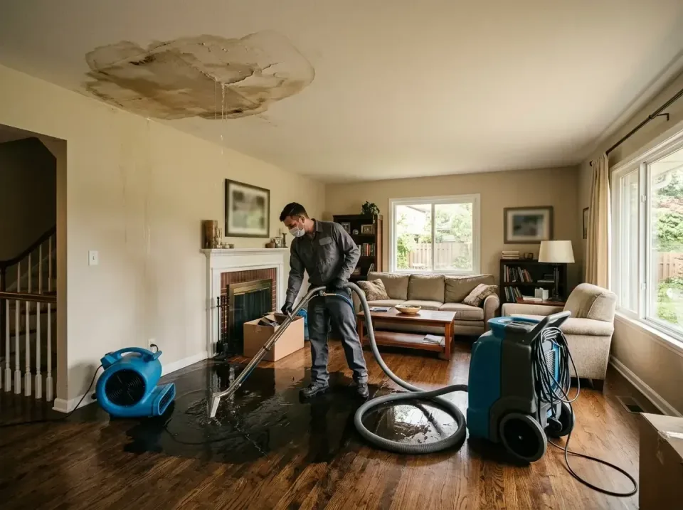 attic-pipe-burst-ceiling-drip-008 — frequently asked questions, Water Damage Restoration & Carpet Care in Flourtown, PA